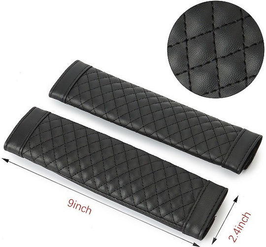 Car Seat Belt Cover Pads 2pcs 23x6cm Hw-0316