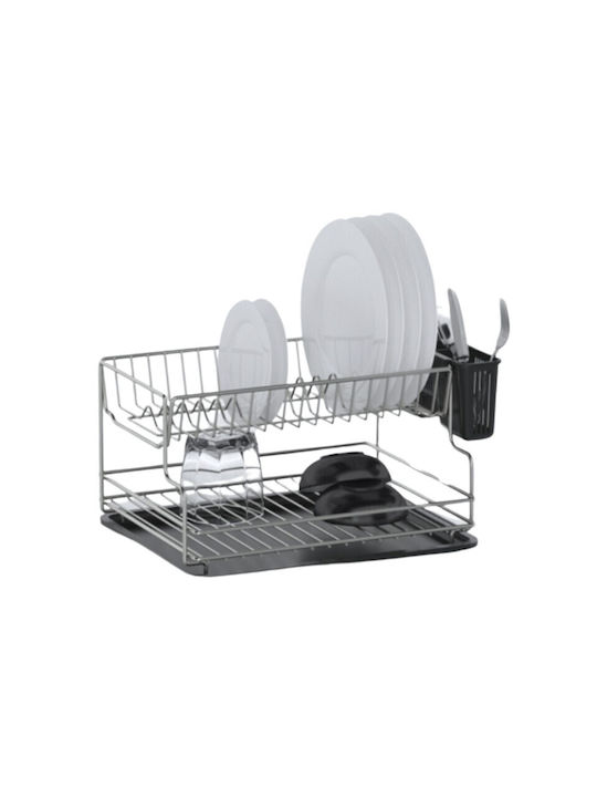 Tekno-Tel Στραγγιστήρι Νεροχύτη Inox Ασημί 41x30x21cm