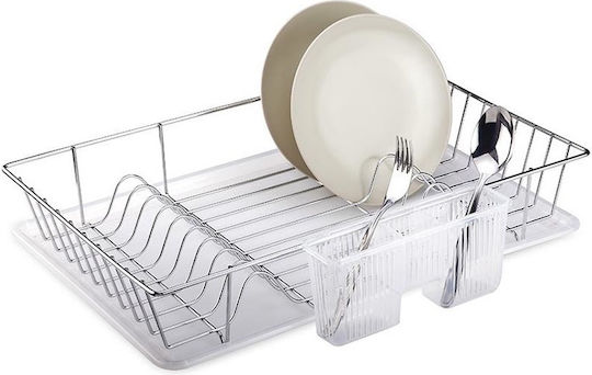 Tekno-Tel Sink Strainer Inox Silver 49x31x9cm