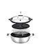 Rosle Silence Pro Rostfreier Stahl Pfanne mit Deckel 28cm