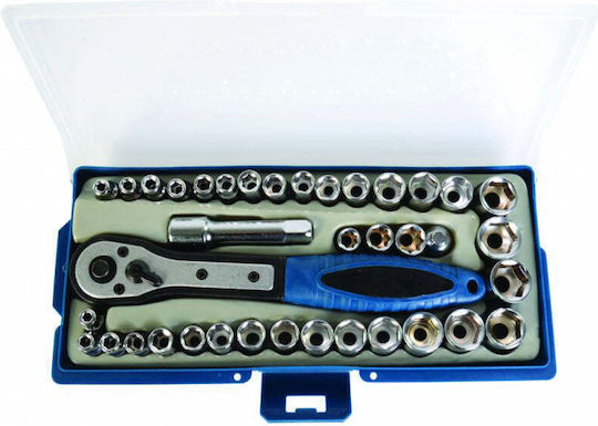 Gadget Master Καστάνια με Καρυδάκια 1\4" & 3\8" 39τμχ