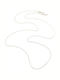 White Gold Chain Neck 14K Thin Thickness 1mm and Length 50cm