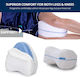 Medical Back Pillow Memory Foam 24x15x20cm Grey