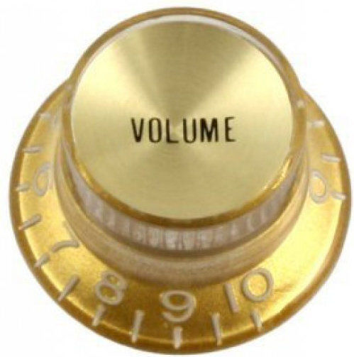 Knopf Glockenreflektor Lautstärke Gold Gold US Töpfe Paar 2