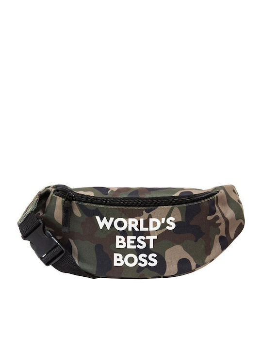 World's Best Boss Belt Bag Khaki