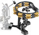 Meinl Benny Greb Black Plastic Hand Tambourine