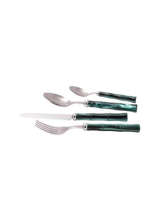 Rivadossi Sandro Bamboo Cutlery Set Stainless Green 24pcs