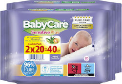 BabyCare Sensitive Plus Бебешки Кърпички Без Ал...