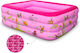 Children's Swimming Pool PVC Inflatable 150x105x55cm Pink