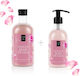 Lavish Care Velvet Rose Petal Σετ Περιποίησης για Ενυδάτωση & Καθαρισμό Σώματος 2τμχ