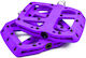 E*Thirteen Flat Bicycle Pedals Purple