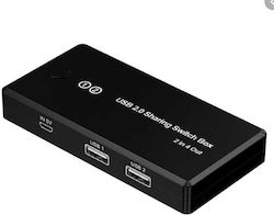 2 In 4 Out Usb 2.0 Sharing Switch Box 2 In 4 Out Usb 2.0 Sharing Switch Box