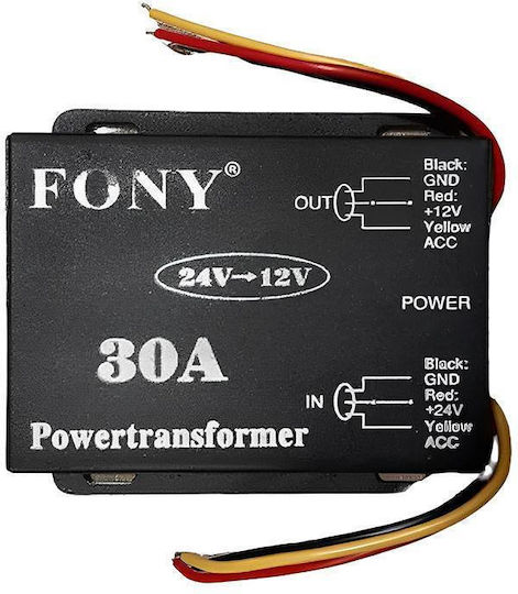 Car Transformer From 24V to 12V 30A
