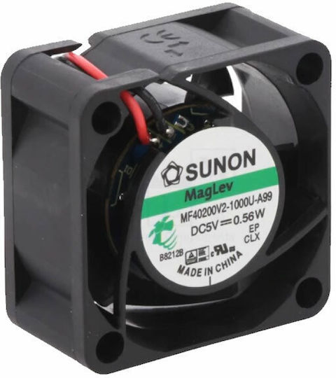 Ανεμιστηράκι 5v Dc 40x40x20 0.54w Sunon