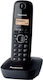 Panasonic KX-TG1611FRH Ασύρματο Τηλέφωνο Μαύρο