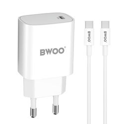 BWOO CDA159 20W Cu Cablu USB-C USB-C BWOO CDA159 20W Cu Cablu USB-C USB-C
