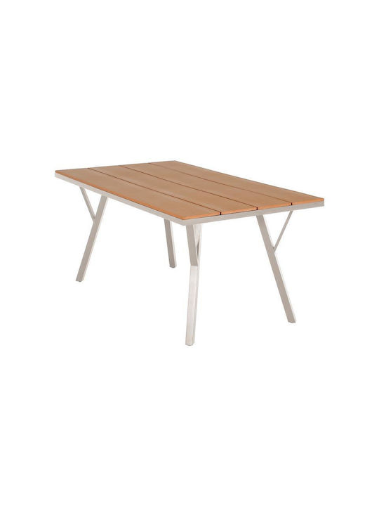 Tisch Stabil Fl6514 Beige 160x91x72cm