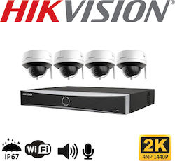 Hikvision Σύστημα Παρακολούθησης Ασύρματων Καμερών IP 1080p Hikvision Σύστημα Παρακολούθησης Ασύρματων Καμερών IP 1080p