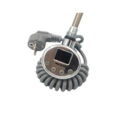 Towel Rail Heating Element External Thermostat Digital 900w Chrome