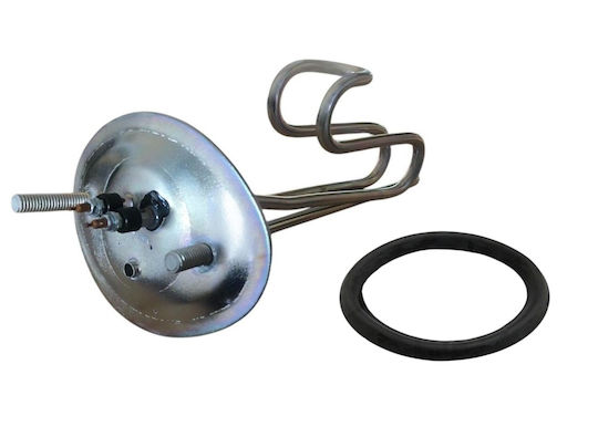 Wasserheizungselement Oval Φ15 2 Schrauben 4kW Flansch