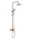 Inter Ceramic Duschsäule ohne Armatur Rose Gold
