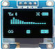 0.96" I2c 128x64 Oled Lcd Οθόνη Ssd1306 Μπλέ