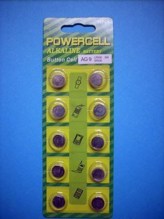 Alkaline Watch Batteries LR45 / SR45 10pcs