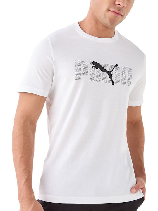 Puma Essentials T-shirt White 684667-02 | Skroutz.mt