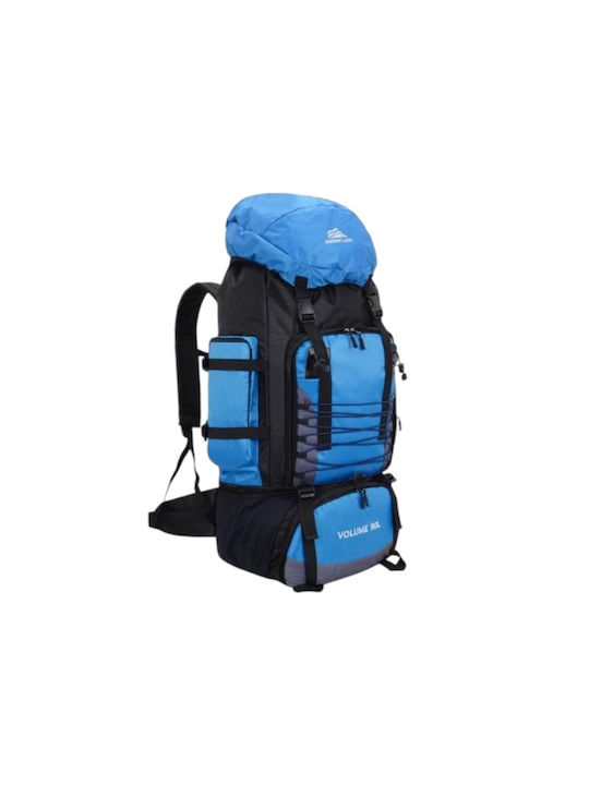 Bergsteigerrucksack 90Es Hellblau