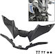 Μπροστά Spoilers Μοτοσυκλέτας για Yamaha MT-09 Μαύρο