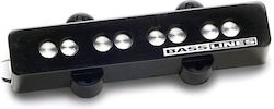 Seymour Duncan SJB-3B Q.Pound Jazz Bass Schwarz Bass Tonabnehmer Seymour Duncan SJB-3B Q.Pound Jazz Bass Schwarz Bass Tonabnehmer