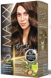 Maxx Deluxe Hair Color Βαφή Μαλλιών 6.7 Chocola...