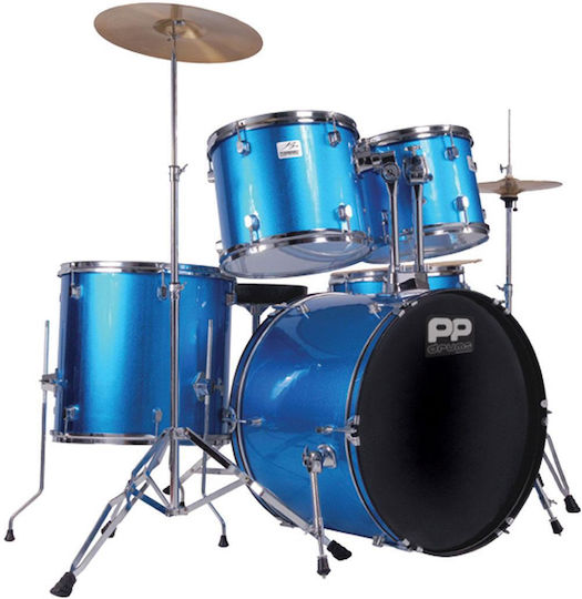 Pp Percussion Pp-250bl Drum Set