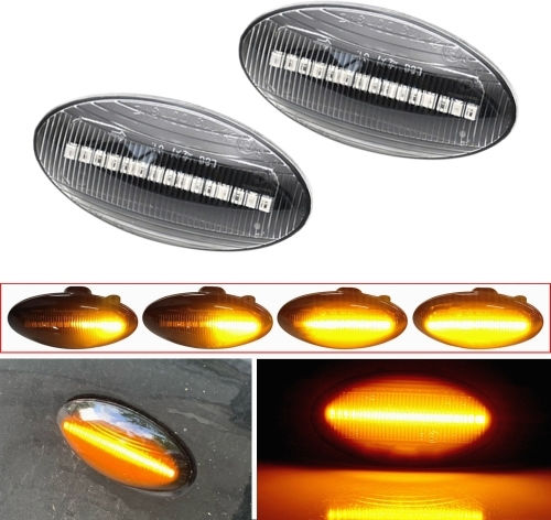 Blitzlicht LED 12V für Fiat Sechzehn Opel Arena / Agila Suzuki Großer Vitara / Spritzer / Swift / Jimny 2005-2012 2Stück