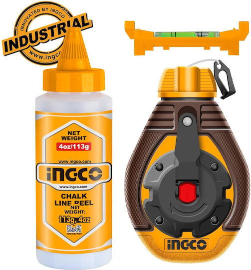 Ingco Fastx6 Σετ Χάραξης με Κιμωλία 30m