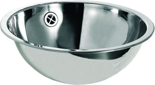 Gloria Ένθετος Νεροχύτης Inox Μ37xΠ37cm