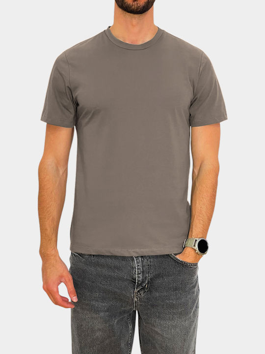 3Guys T-shirt Taupe (grey-beige)