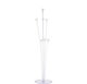 Plastik Ballonhalter Zola Transparent 70 cm