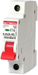 Automatischer 1P C 16A 4,5kA E.next Redpoint 25237