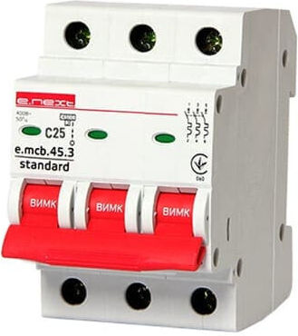Αυτοματακι 3p C 25a 4.5ka E.next Redpoint 25247
