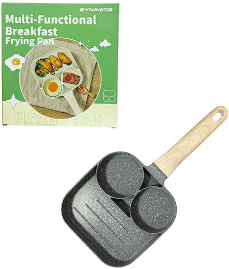 Sidirela Synamore Τηγάνι για Pancakes από Αλουμίνιο