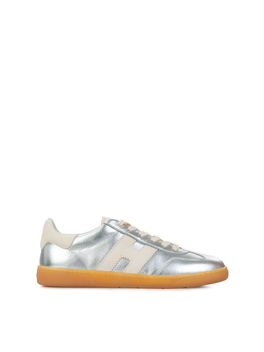 Hogan Allacciato H Γυναικεία Sneakers Ασημί