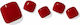 Gel Nail Stickers Toes Ohora P Basic Pedicure Shade Pbs-004 Quantity Pcs 30