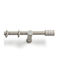 Grace Metallisch Vorhangstange Einfach Φ28mm 160cm Gray