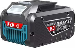18V 8.0Ah батерия Dedra Sas+ All 18V Ded6937