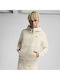 Sweatshirt with Hood Ecru