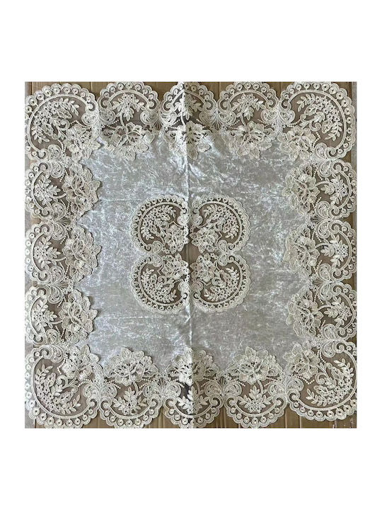 ForHome Tischtuch Ecru 150x220cm