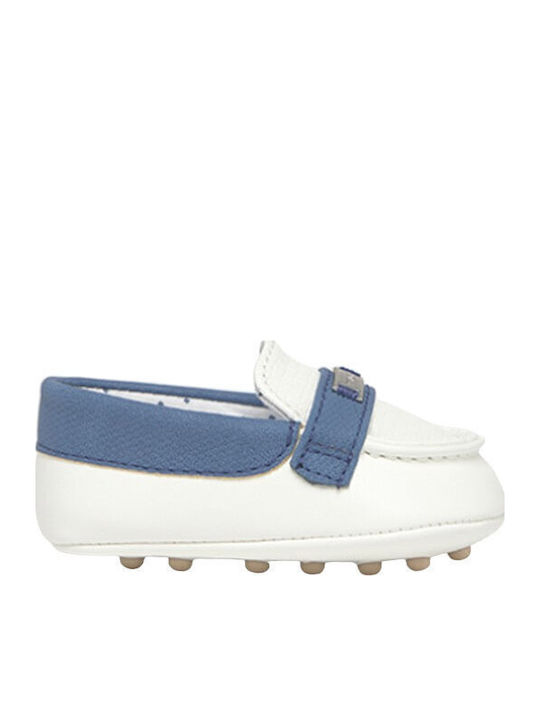 Mayoral Baby Moccasins White