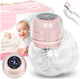 Nukido Battery BPA Free Pink 210ml