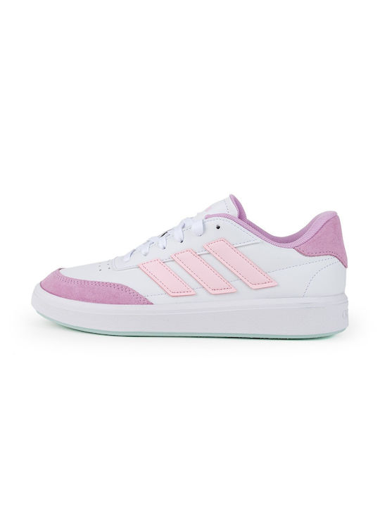 adidas Courtblock Kids Sneakers White